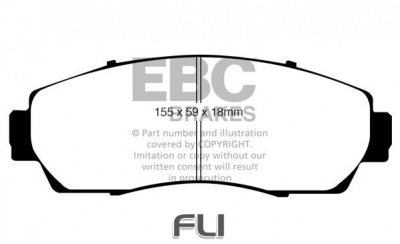 EBC DP1743 Standaard Remblokken