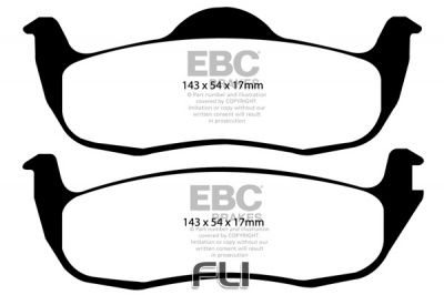 EBC DP1745 standaard Remblokken