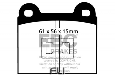 EBC DP174 standaard Remblokken