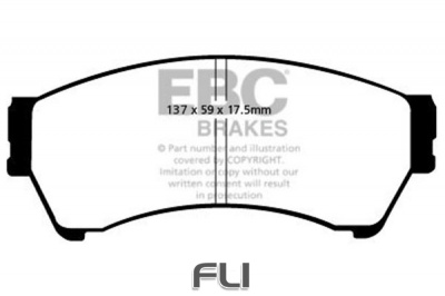 EBC DP1765_2 standaard Remblokken