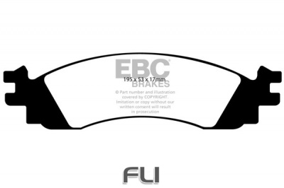 EBC DP1767 standaard Remblokken