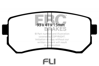 EBC DP1769 standaard Remblokken