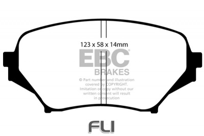 EBC DP1774 standaard Remblokken