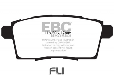 EBC DP1795 standaard Remblokken