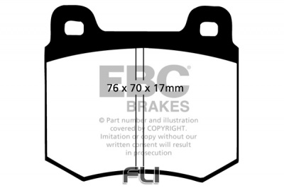EBC DP179 standaard Remblokken