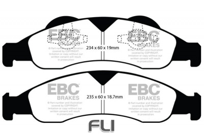 EBC DP1803 standaard Remblokken