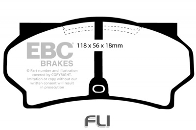 EBC DP181 standaard Remblokken