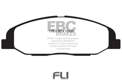 EBC DP1827 standaard Remblokken