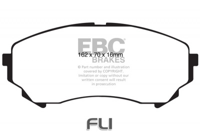 EBC DP1828 standaard Remblokken