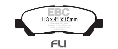 EBC DP1838 Standaard Remblokken