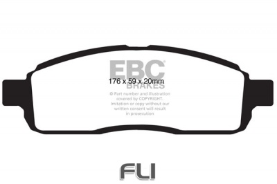 EBC DP1843 standaard Remblokken