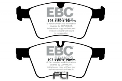 EBC DP1860 standaard Remblokken