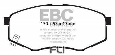 EBC DP1866 standaard Remblokken