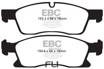 EBC DP1871 standaard Remblokken