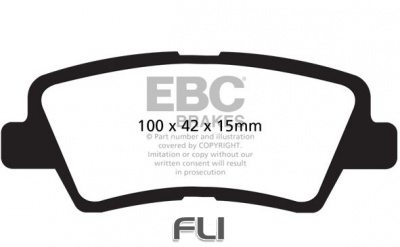 EBC DP1875 Standaard Remblokken