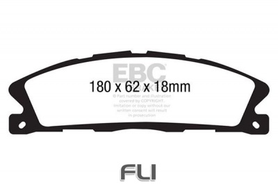 EBC DP1886 standaard Remblokken