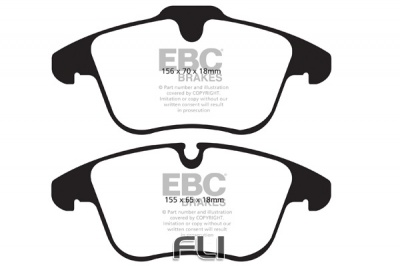 EBC DP1911 standaard Remblokken