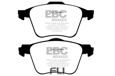 EBC DP1914 standaard Remblokken