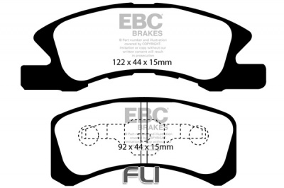 EBC DP1915 standaard Remblokken