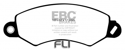 EBC DP1919 standaard Remblokken
