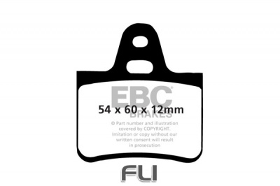 EBC DP191 standaard Remblokken