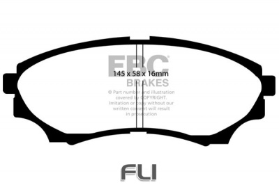 EBC DP1921 standaard Remblokken