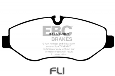 EBC DP1926 standaard Remblokken