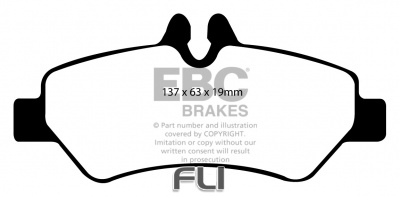 EBC DP1927 standaard Remblokken