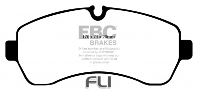 EBC DP1928 standaard Remblokken