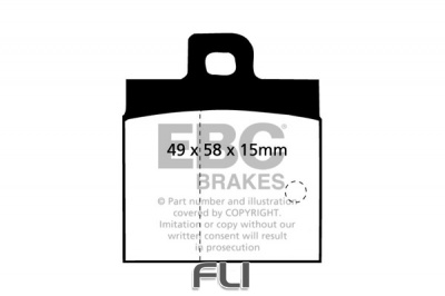 EBC DP192 standaard Remblokken