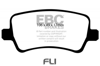 EBC DP1934 standaard Remblokken
