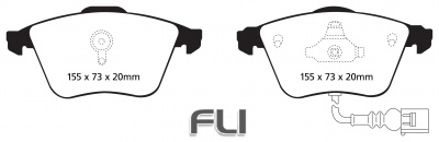 EBC DP1946 standaard Remblokken