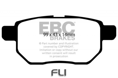 EBC DP1947 standaard Remblokken