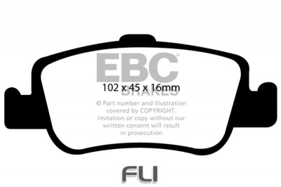 EBC DP1949 standaard Remblokken