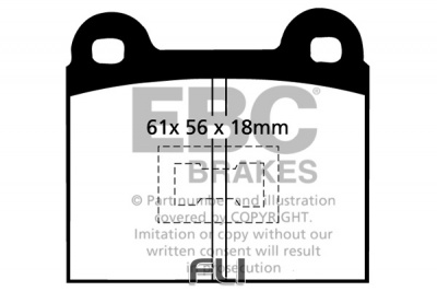 EBC DP194 standaard Remblokken