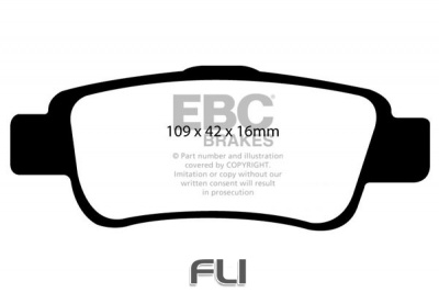 EBC DP1952 standaard Remblokken