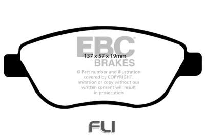 EBC DP1966 standaard Remblokken