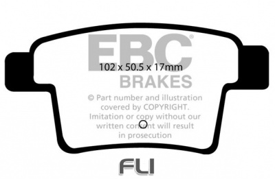 EBC DP1967 Standaard Remblokken