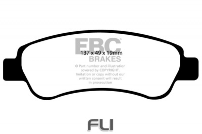 EBC DP1974 standaard Remblokken