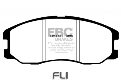 EBC DP1975 standaard Remblokken