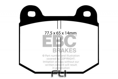 EBC DP197_2 standaard Remblokken