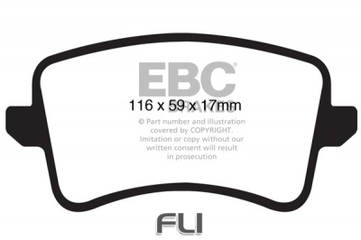 EBC DP1988 standaard Remblokken