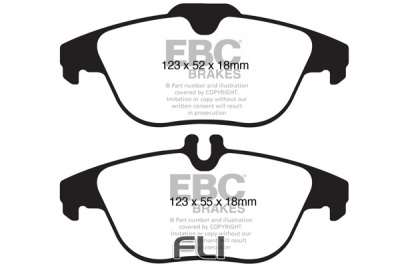 EBC DP1990 standaard Remblokken