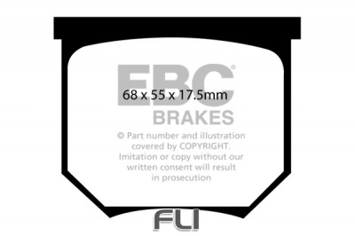 EBC DP2034 Greenstuff Remblokken