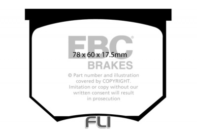 EBC DP2035 Greenstuff Remblokken