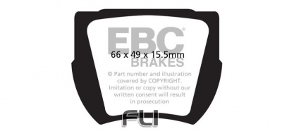 EBC DP208 Standaard Remblokken