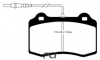 EBC DP21031_2 Greenstuff Remblokken