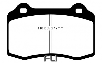 EBC DP21031 Greenstuff Remblokken