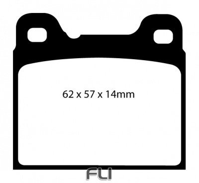 EBC DP21043 Greenstuff Remblokken