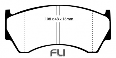 EBC DP21044 Greenstuff Remblokken